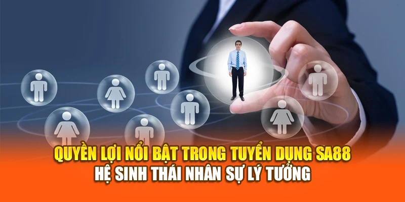 Quyền lợi nổi bật trong tuyển dụng SA88 – Hệ sinh thái nhân sự lý tưởng